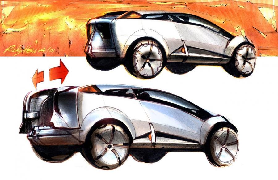 Эскиз Acura RD-X Concept 2005 года  (фото 32 из 33)